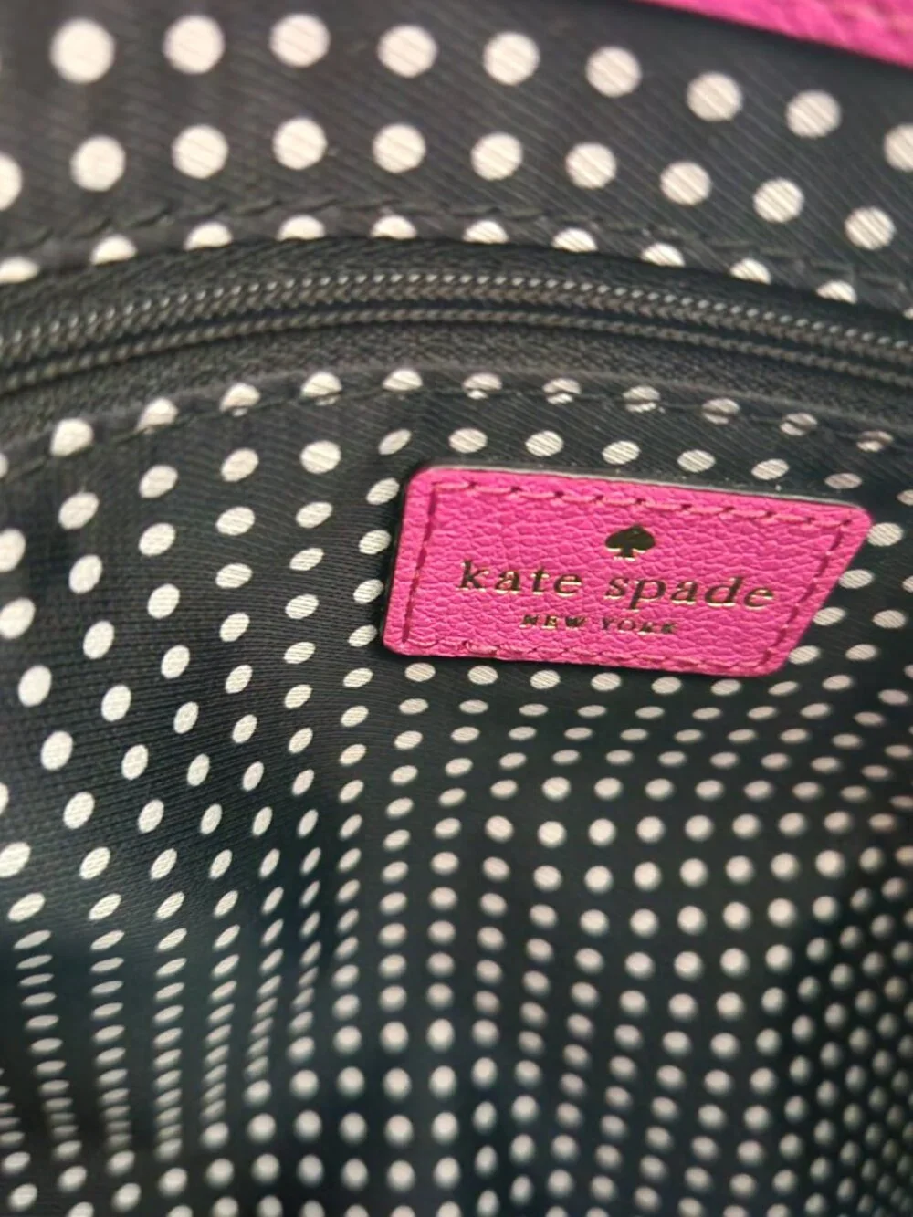 Euc Kate Spade Quinn Villabella Pink Leather Satchel Tote Bag Purse